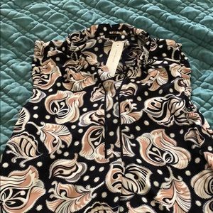 Ann Taylor sleeveless blouse
